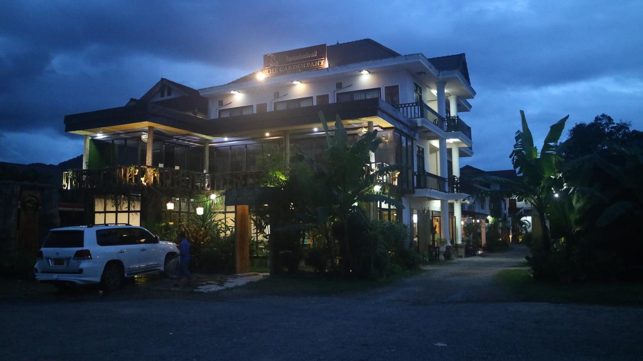 The Garden Pany Hotel Vang Vieng Exterior foto