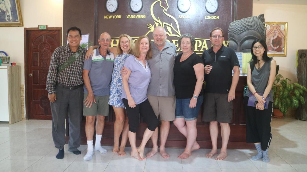 The Garden Pany Hotel Vang Vieng Exterior foto